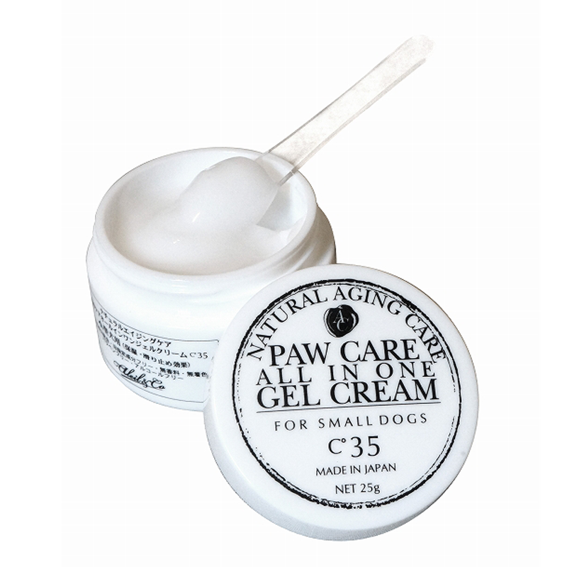 アリールアンドシー ナチュラルエイジングケア パウケアオールインワンジェルクリームＣ３５（滑り止め・保湿/小型犬用）肉球クリーム 25g